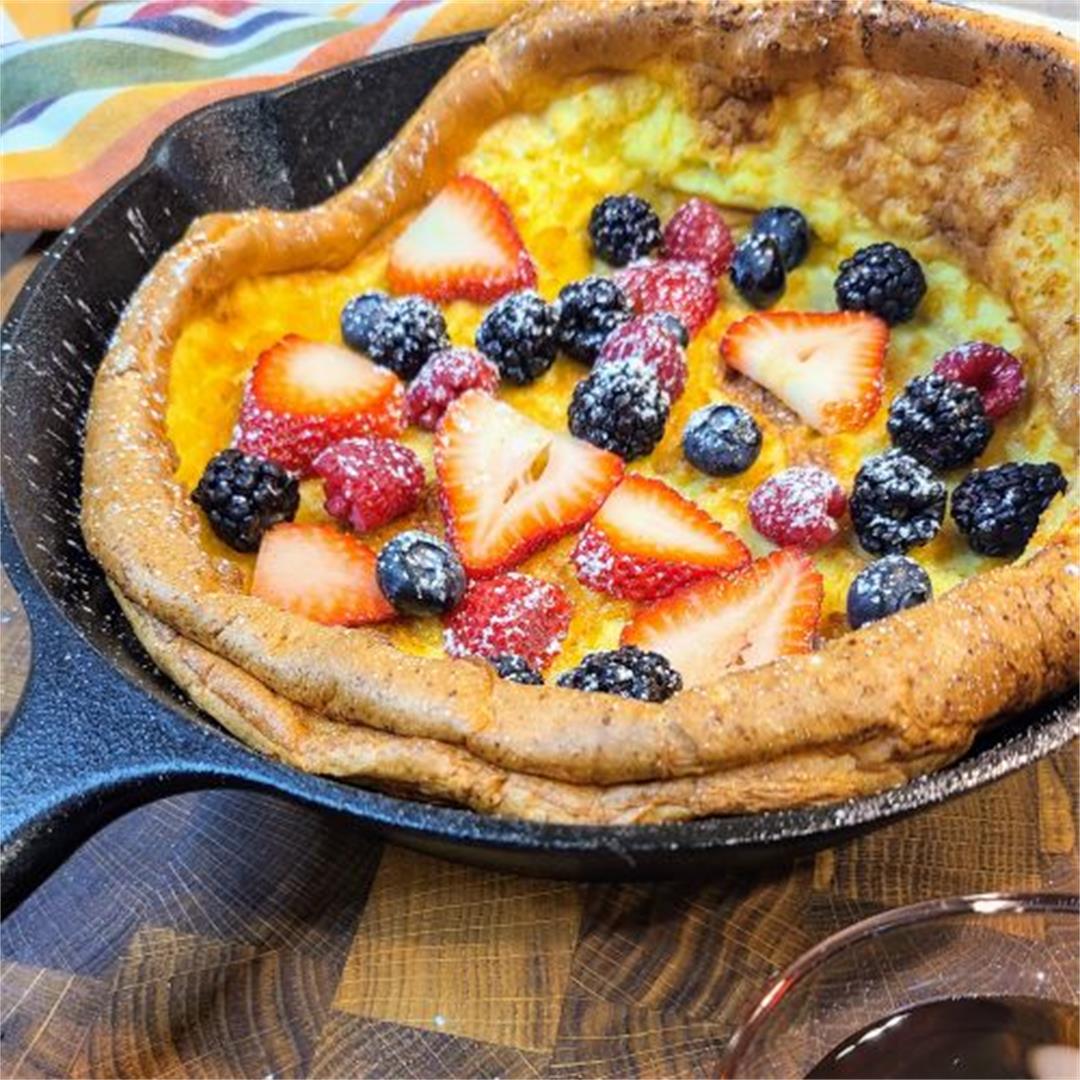 Quick and Easy Dutch Baby - Man Meets Oven
