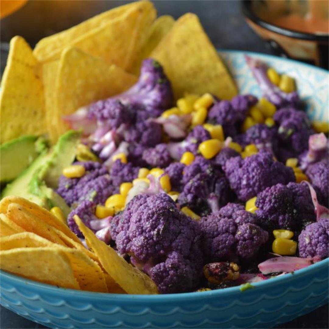 Purple Cauliflower Mexican Bowl — Tasty Food for Busy Mums