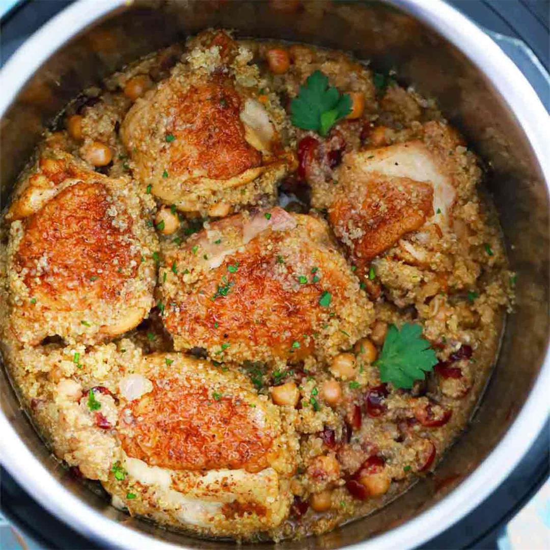 Easy Instant Pot Moroccan Chicken