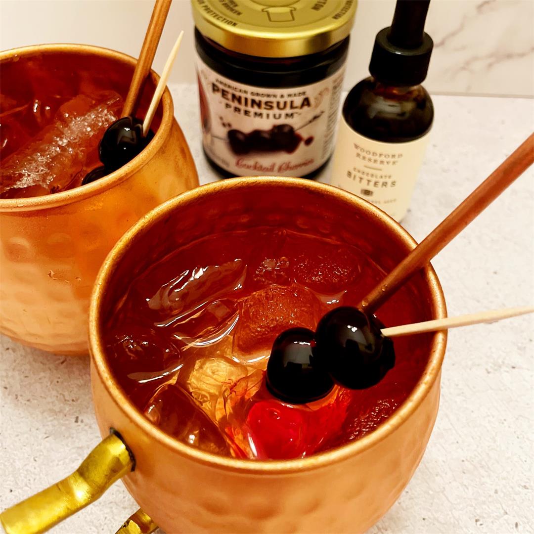 Double Chocolate Moscow Mule Cocktail