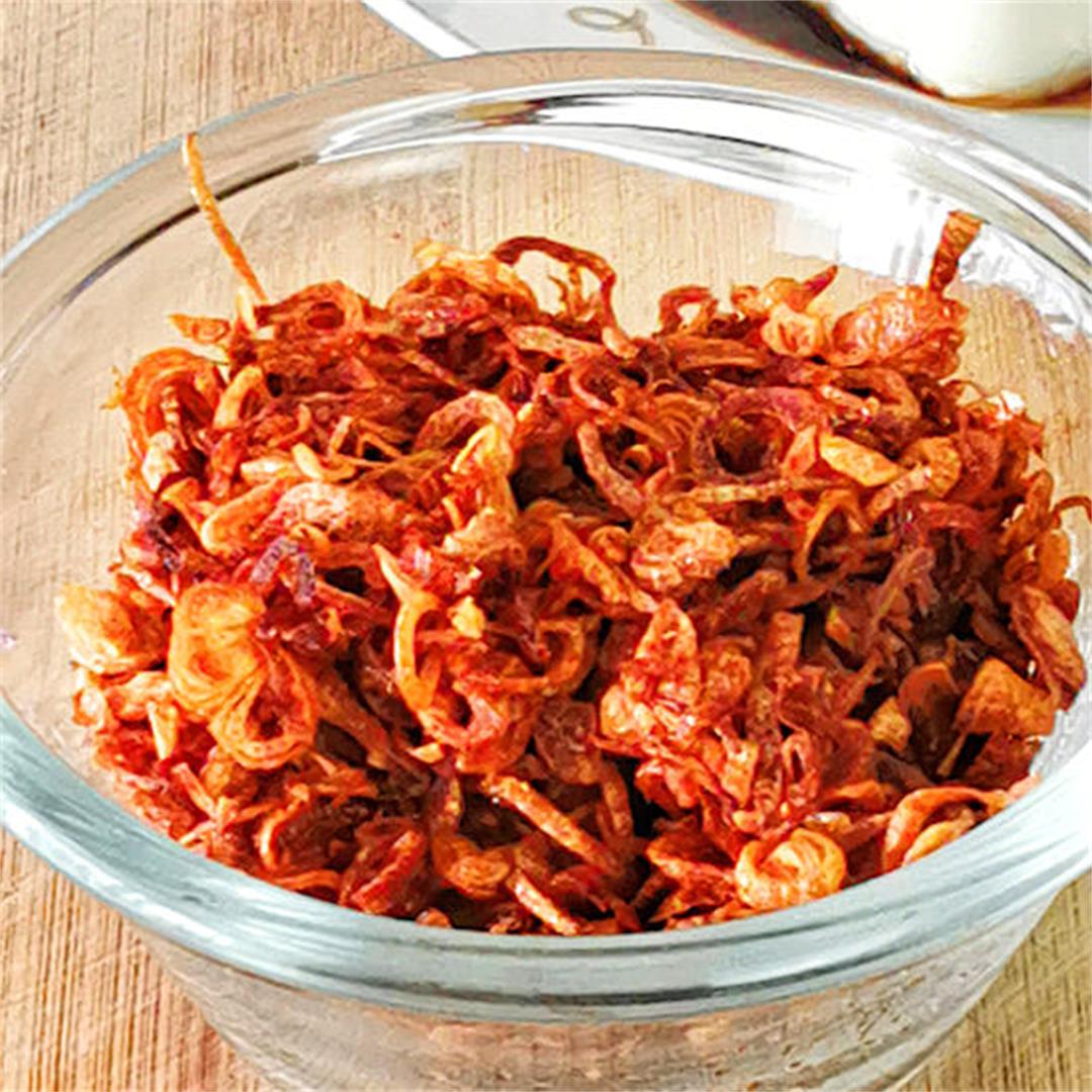 Crispy fried shallots recipe - How to make it at home