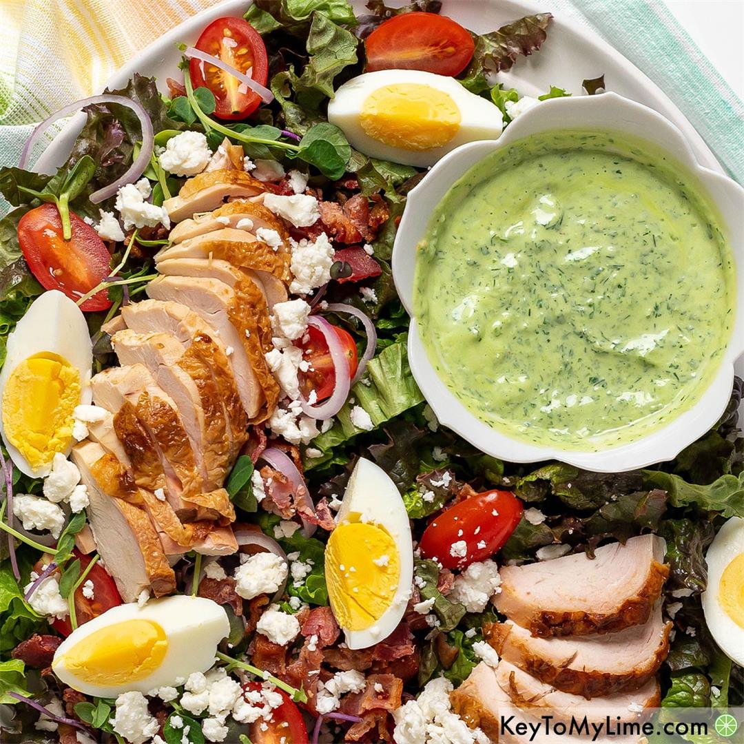 Green Goddess Cobb Salad Recipe