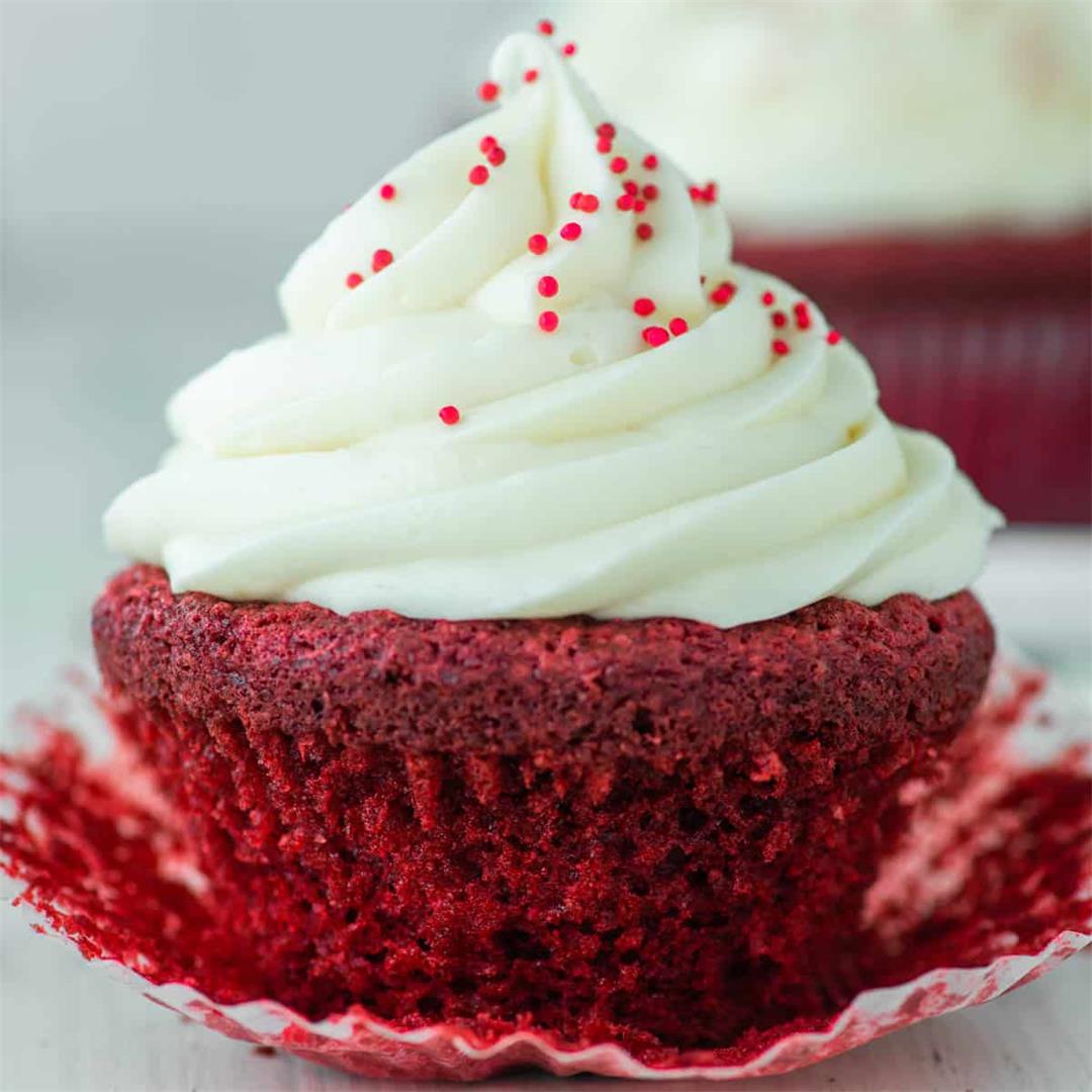 Baileys Red Velvet Cupcakes