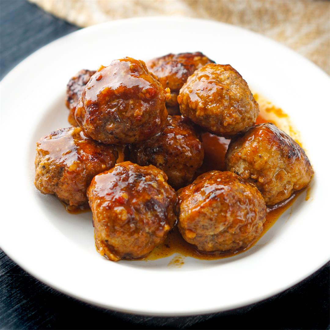 Easy Keto BBQ Meatballs Recipe