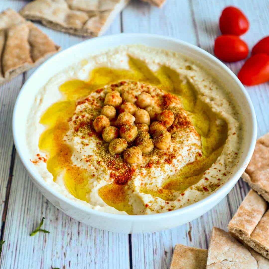 Easy Homemade Hummus Recipe