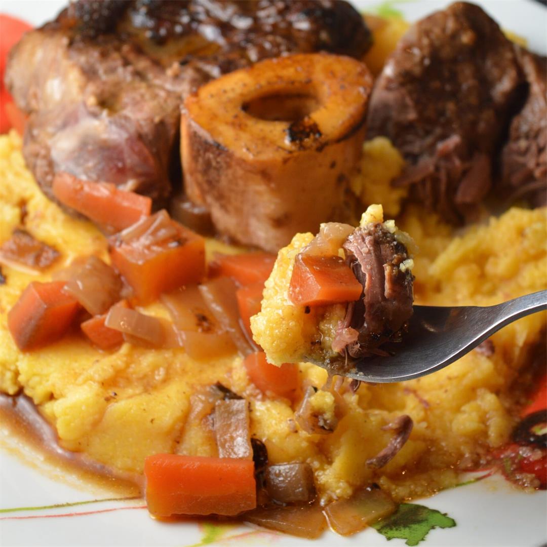 Succulent Osso Buco with Creamy Polenta — Tasty Food for Busy M