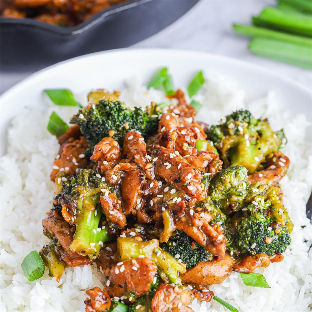 Vegan Beef and Broccoli (soy curls recipe)