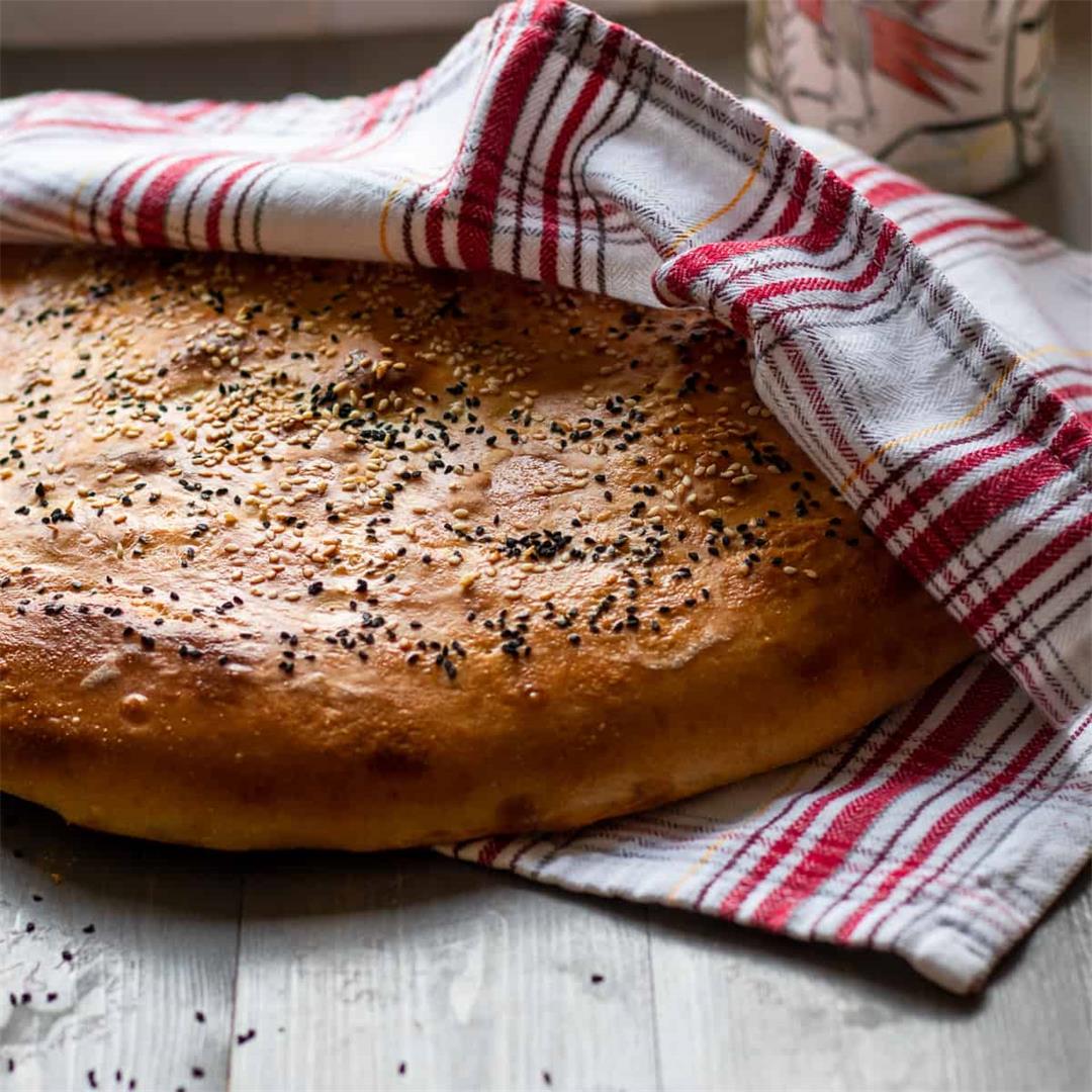 Homemade Turkish Pide Bread