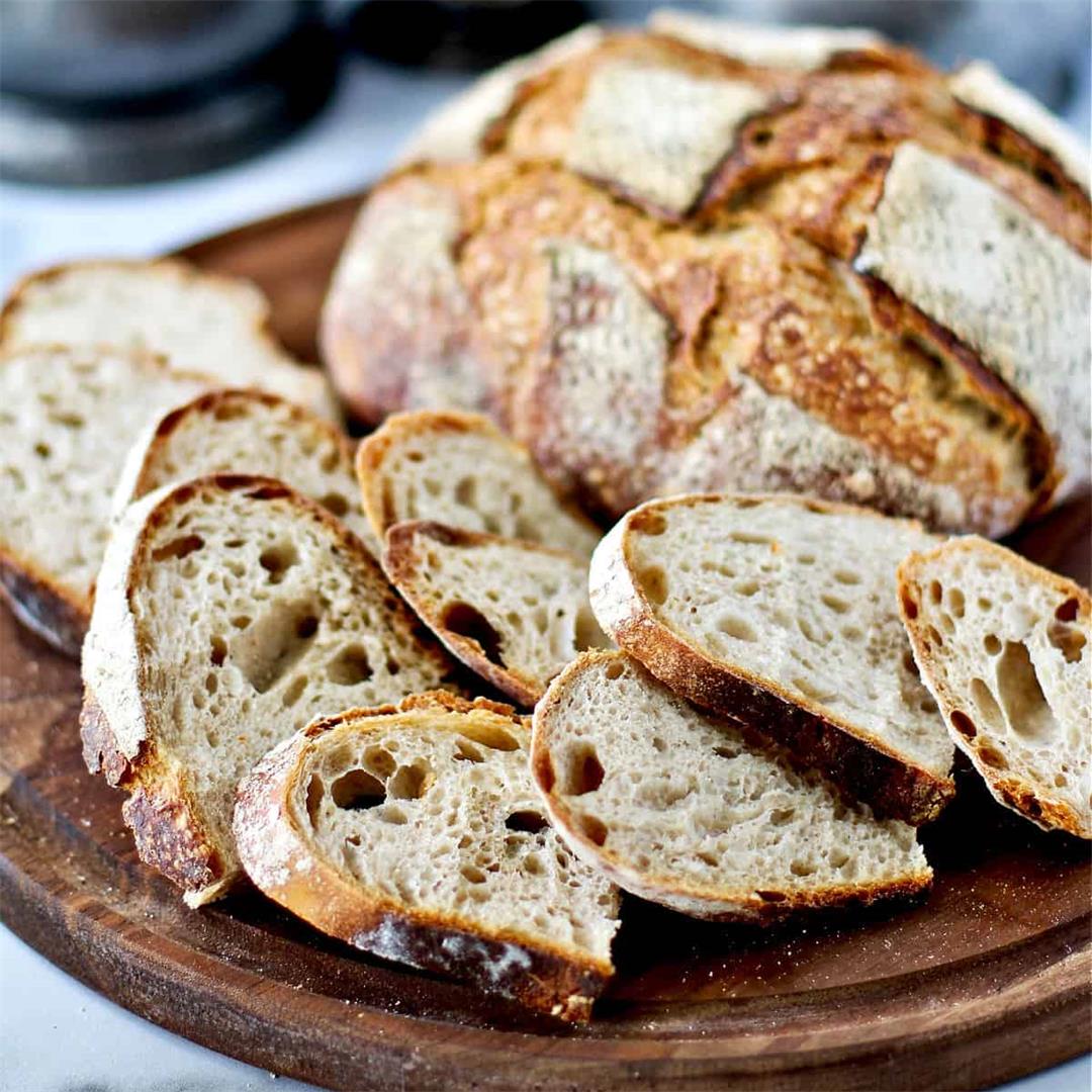 Double Levain Pilsner Bread