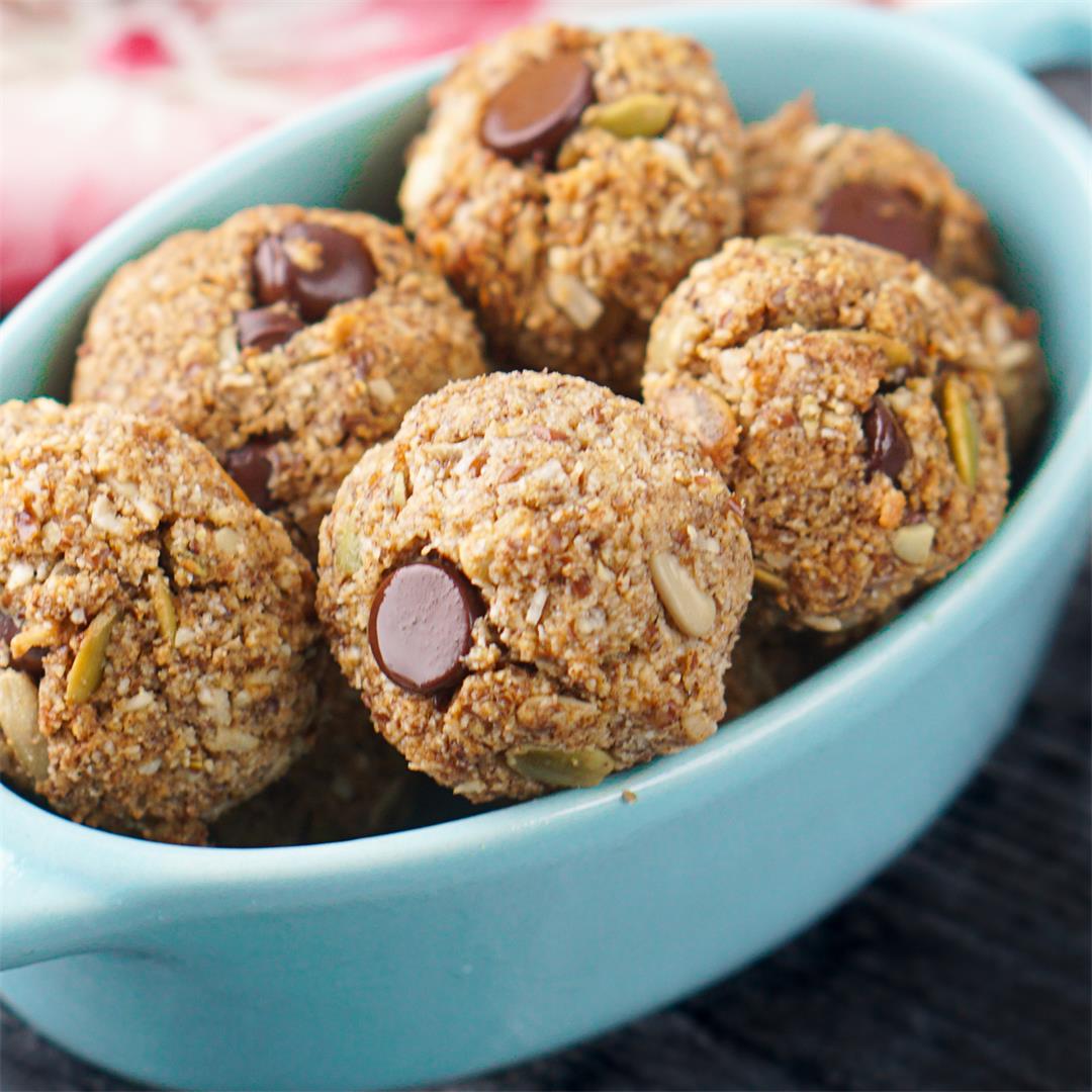 Healthy Keto Granola Cookies Recipe