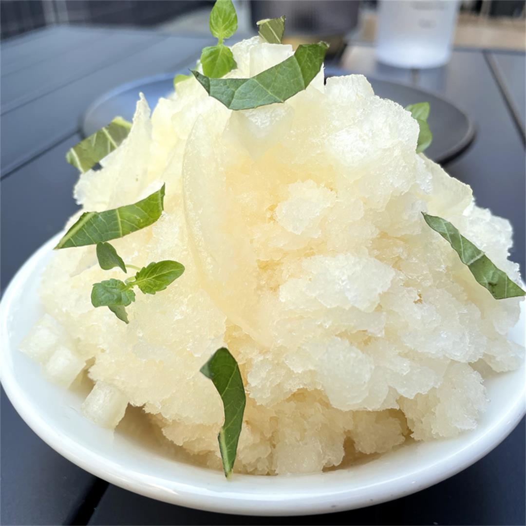 Shinko Asian pear snow