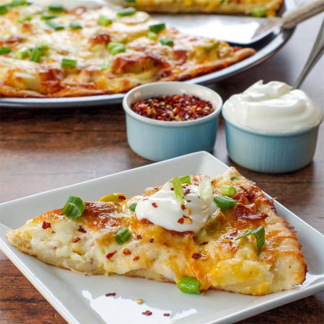 Perogy Pizza Recipe (Boston Pizza copycat)