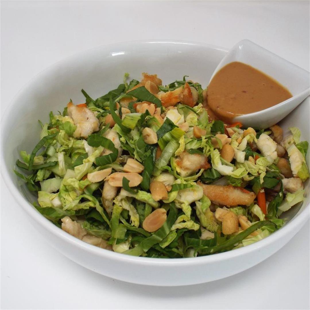 Asian Chicken and Peanut Salad