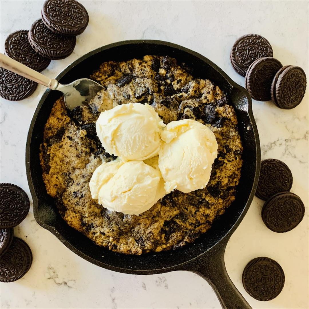 Cookies and Cream Pizookie