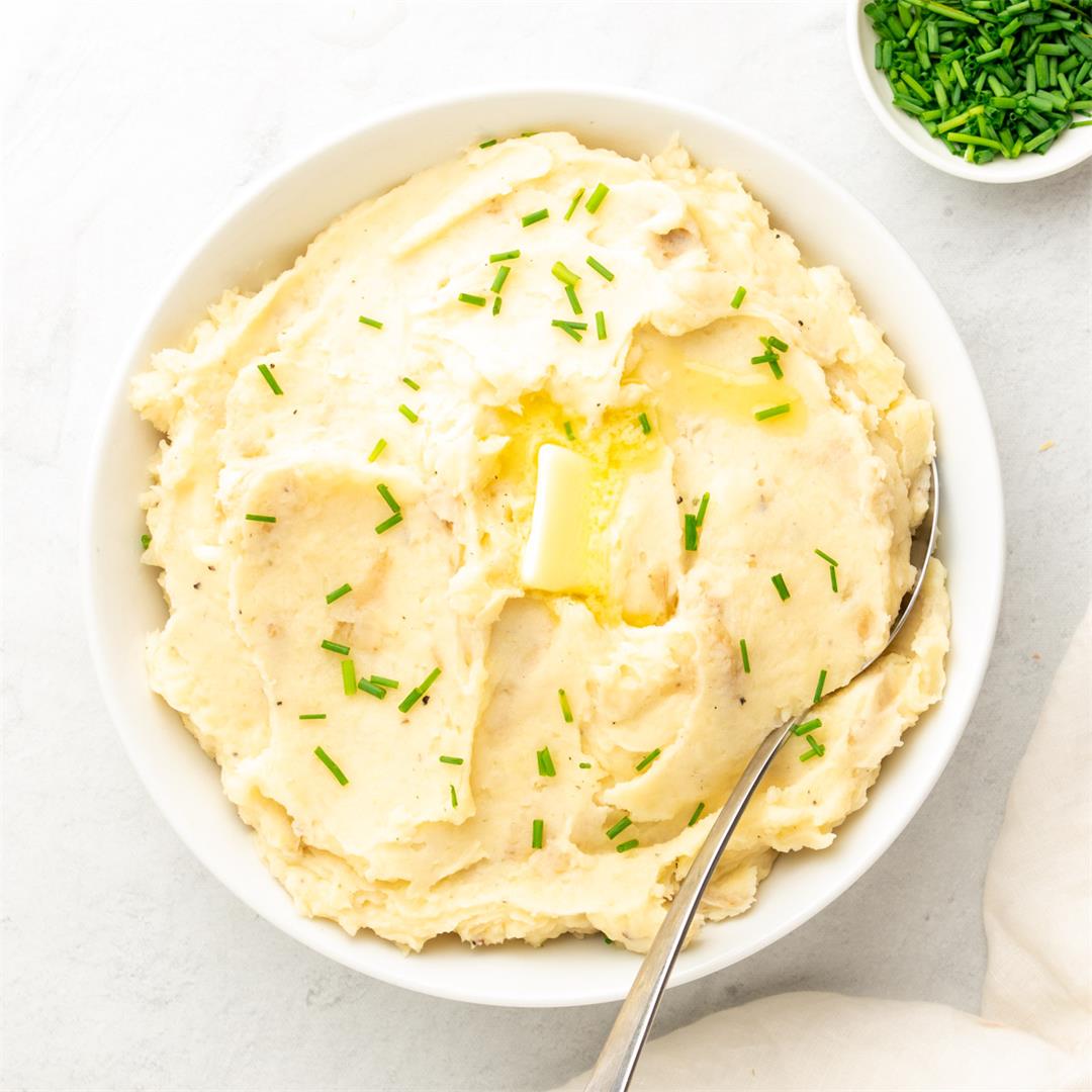 Instant Pot Mashed Potatoes with Skin
