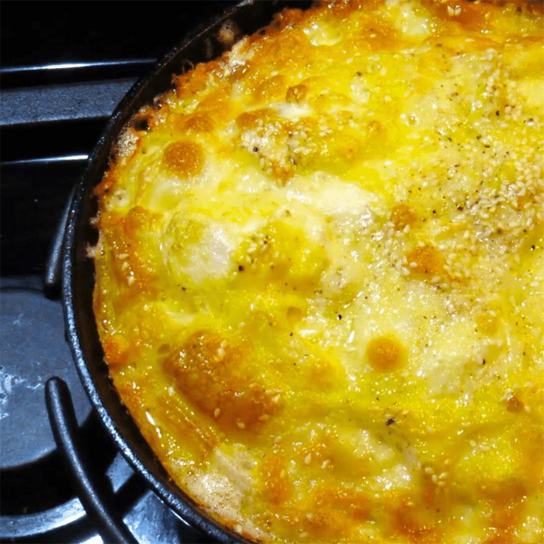 The best breakfast casserole made easy with sourdough starter