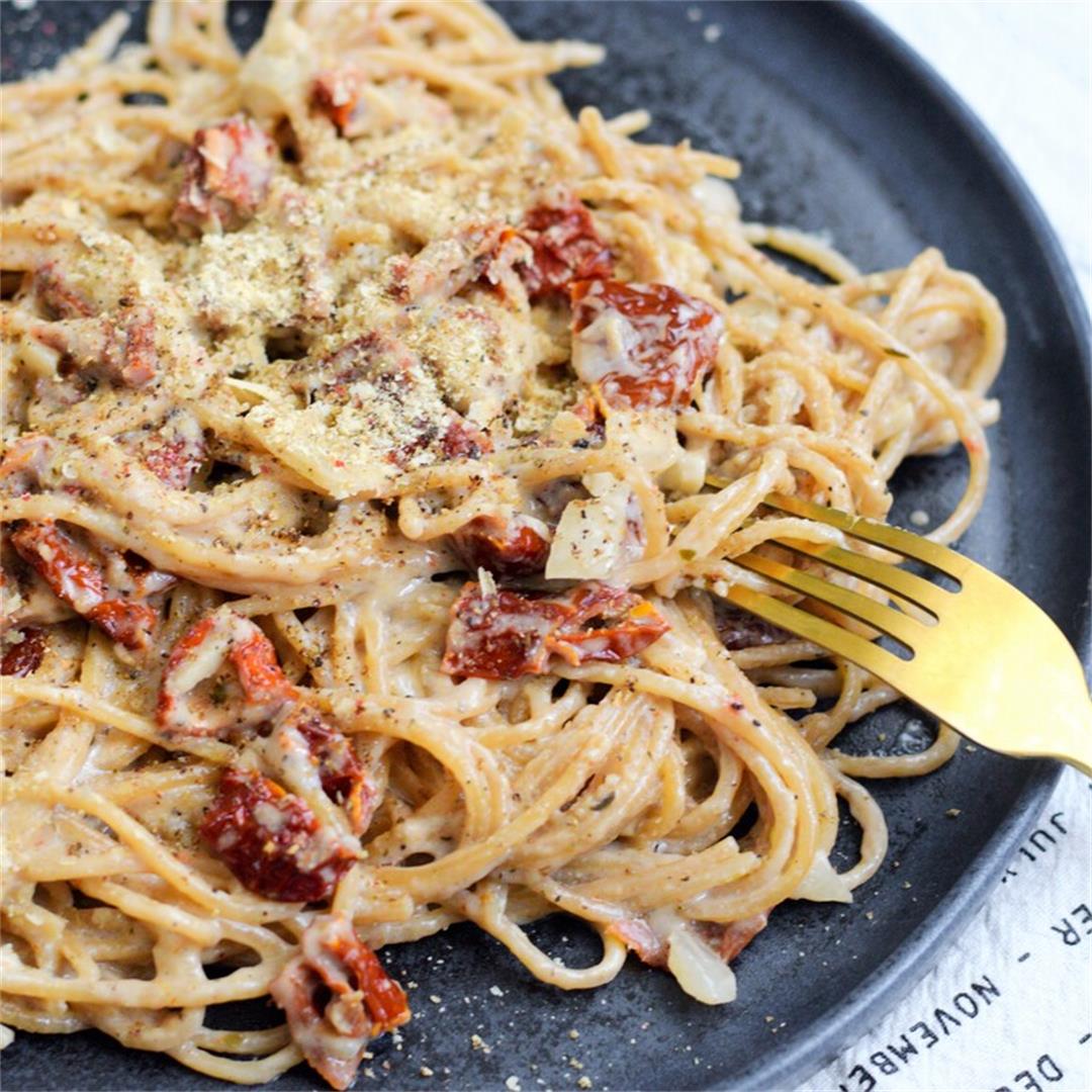One Pot Sun Dried Tomatoes Pasta
