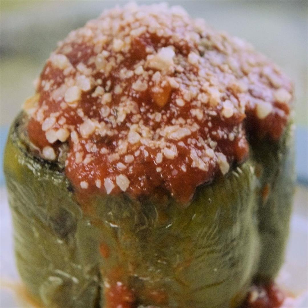 Meatball Stuffed Peppers Recipe