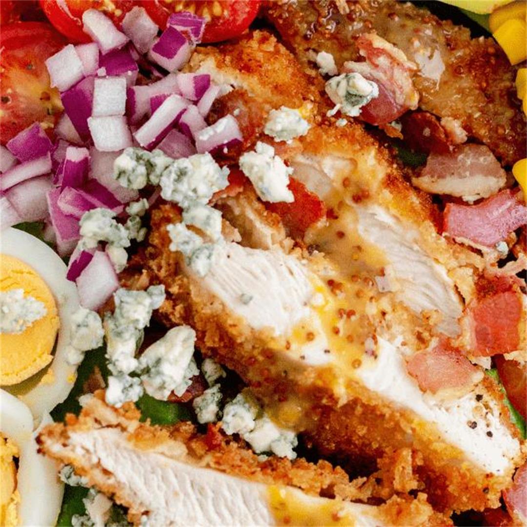 Crusted Chicken Cobb Salad