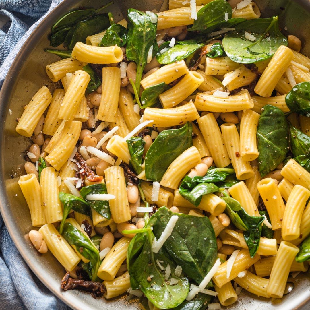Tuscan Pasta with Cannellini Beans