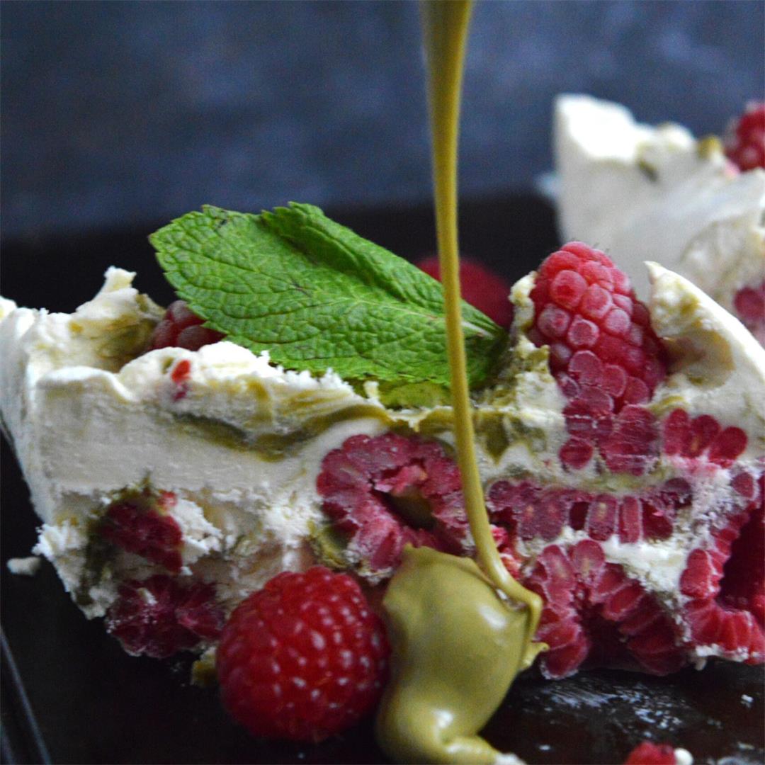 Raspberry Pistachio Semifreddo — Tasty Food for Busy Mums