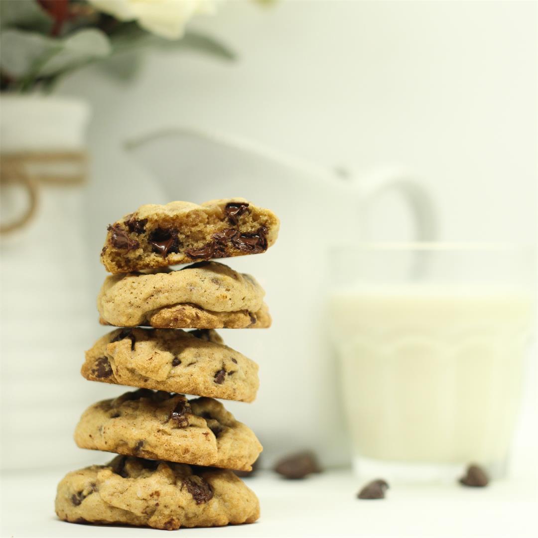 Perfect Soft and Chewy Chocolate Chip Cookies