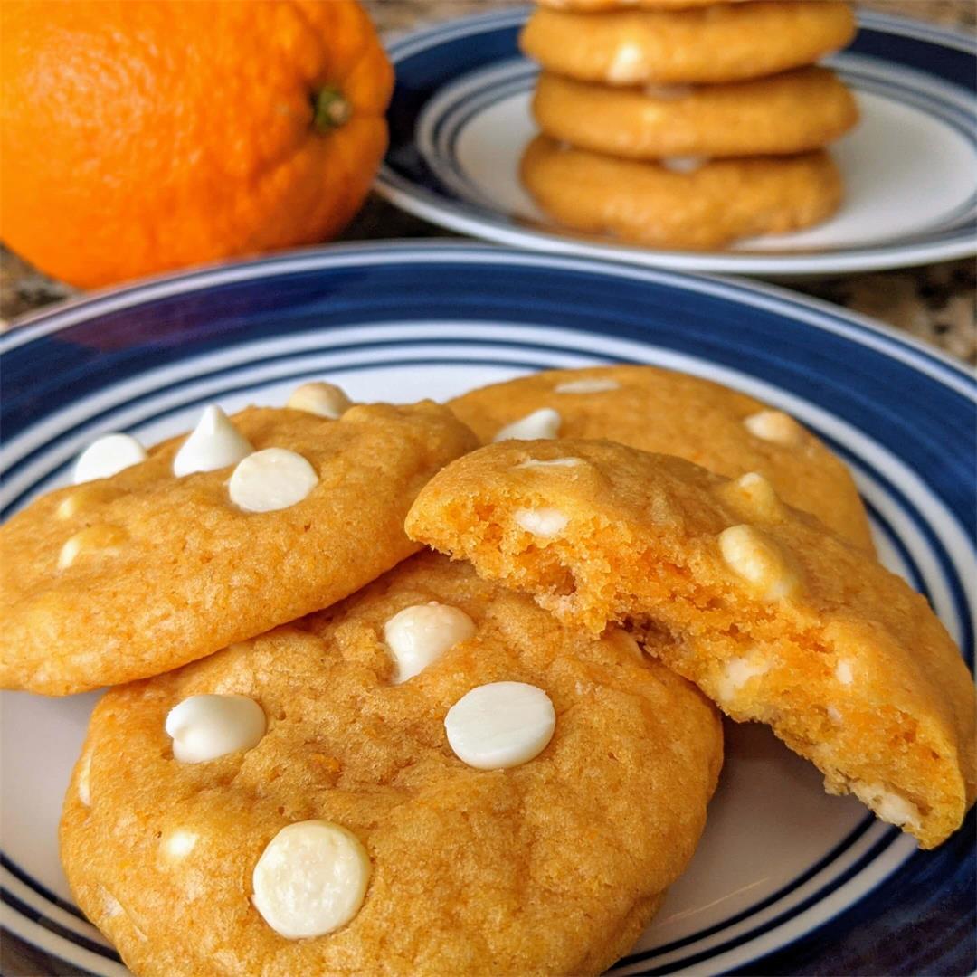 Orange Creamsicle Cookies — Geeky Bakehouse