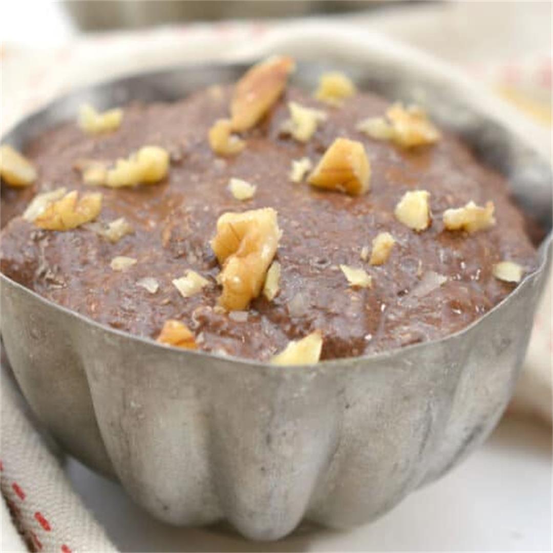 Chocolate Protein Chia Pudding