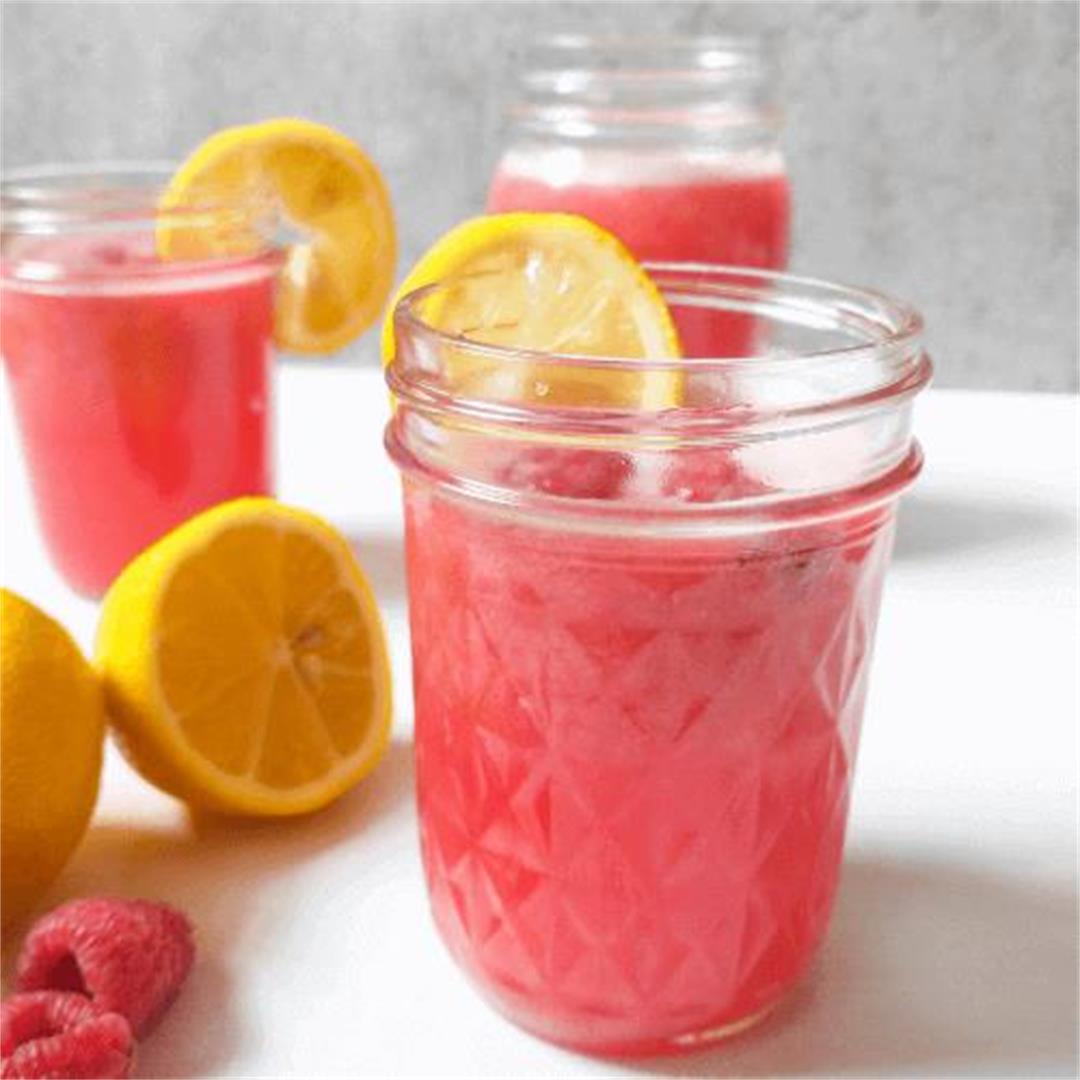Refreshing Homemade Raspberry Lemonade