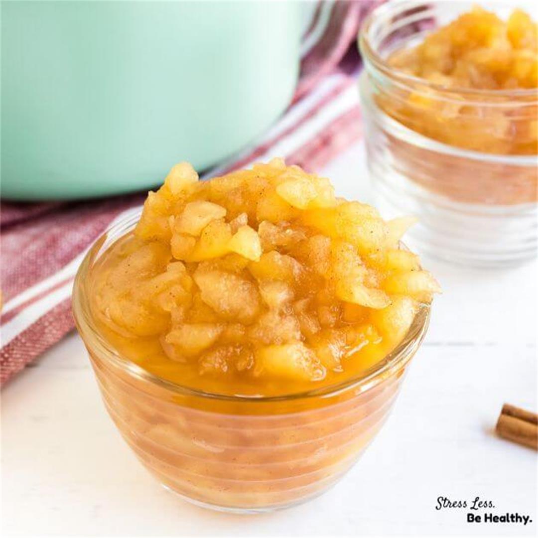 My Easy Homemade Applesauce (that you'll regret not making)!!