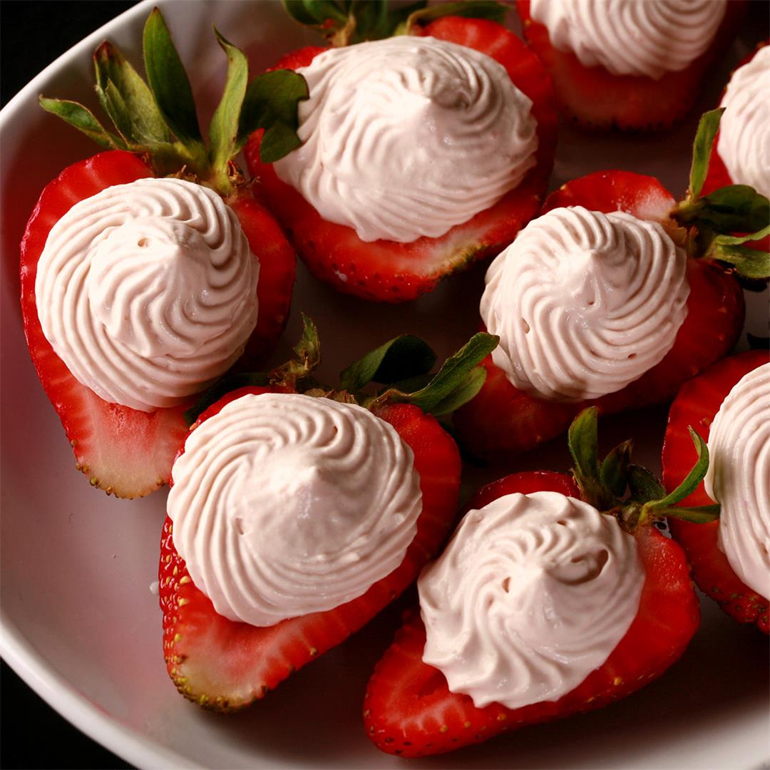 The BEST Deviled Strawberries Recipe