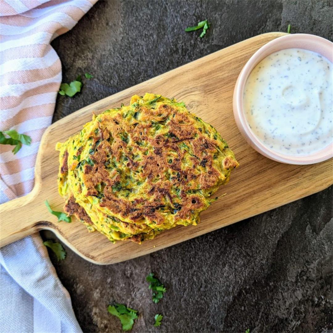Zucchini (courgette) fritters