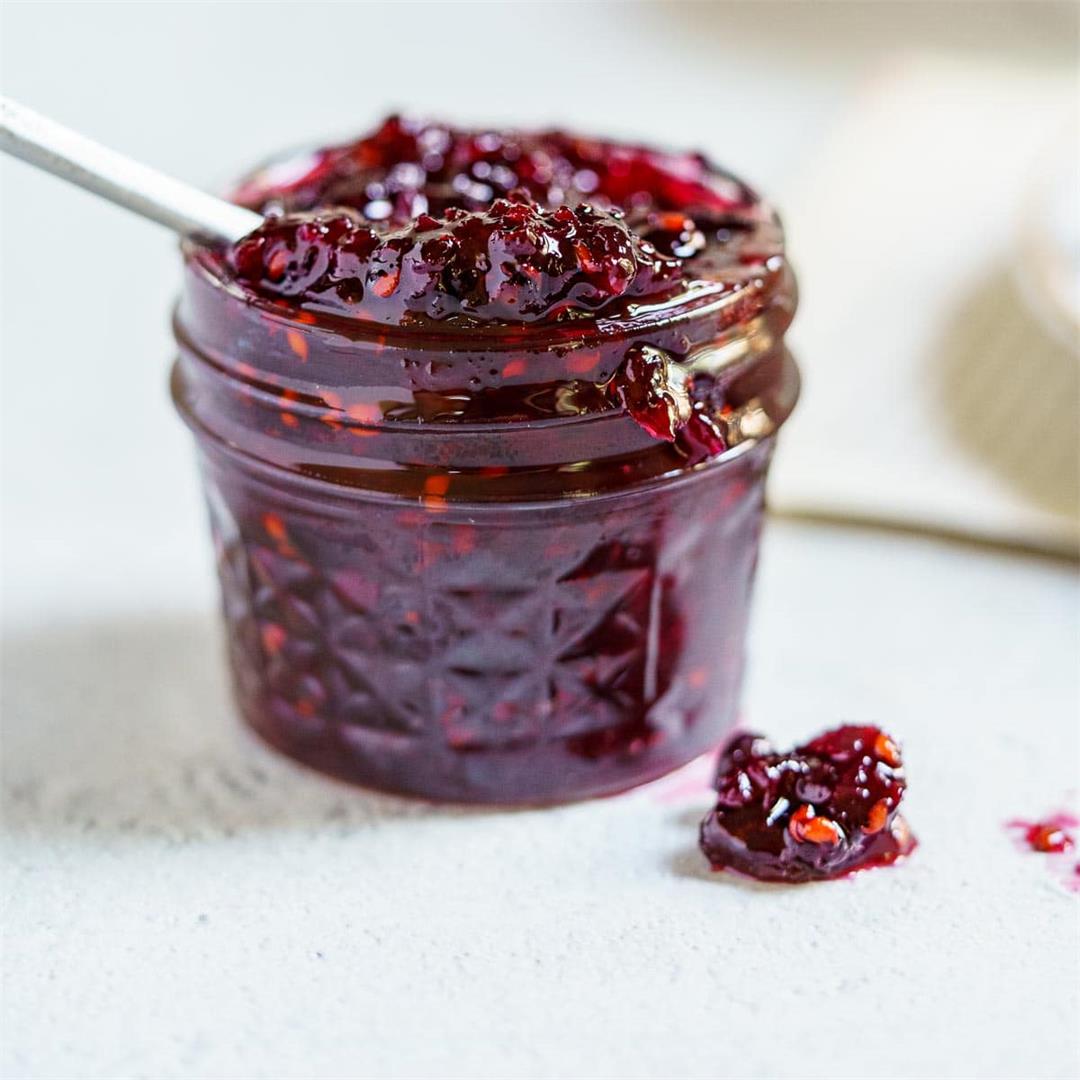 Serviceberry Jam- Freezer Jam Recipe