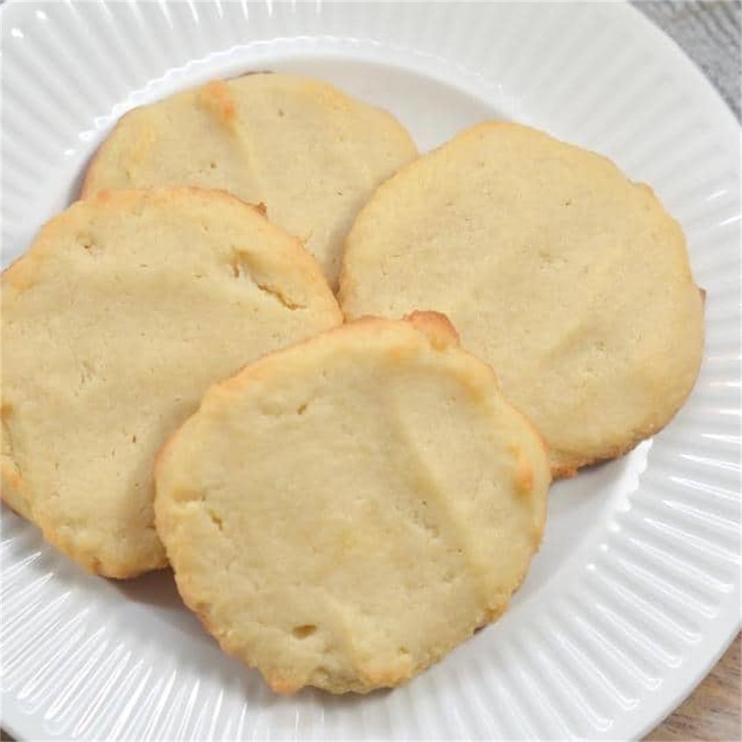 Almond Flour Cookies (Keto, Gluten-Free)