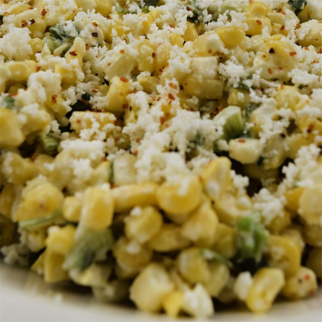 Grilled Mexican Street Corn Salad Recipe (Grilled Esquites Reci