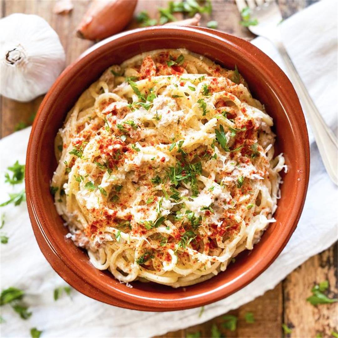 Creamy Tuna Spaghetti | Quick & Delicious 20 Minute Recipe