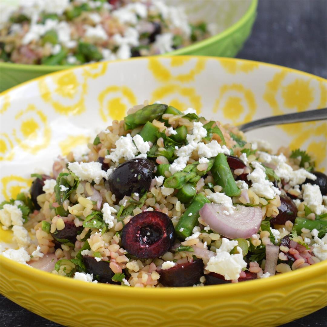 Cherry Tabbouleh — Tasty Food for Busy Mums