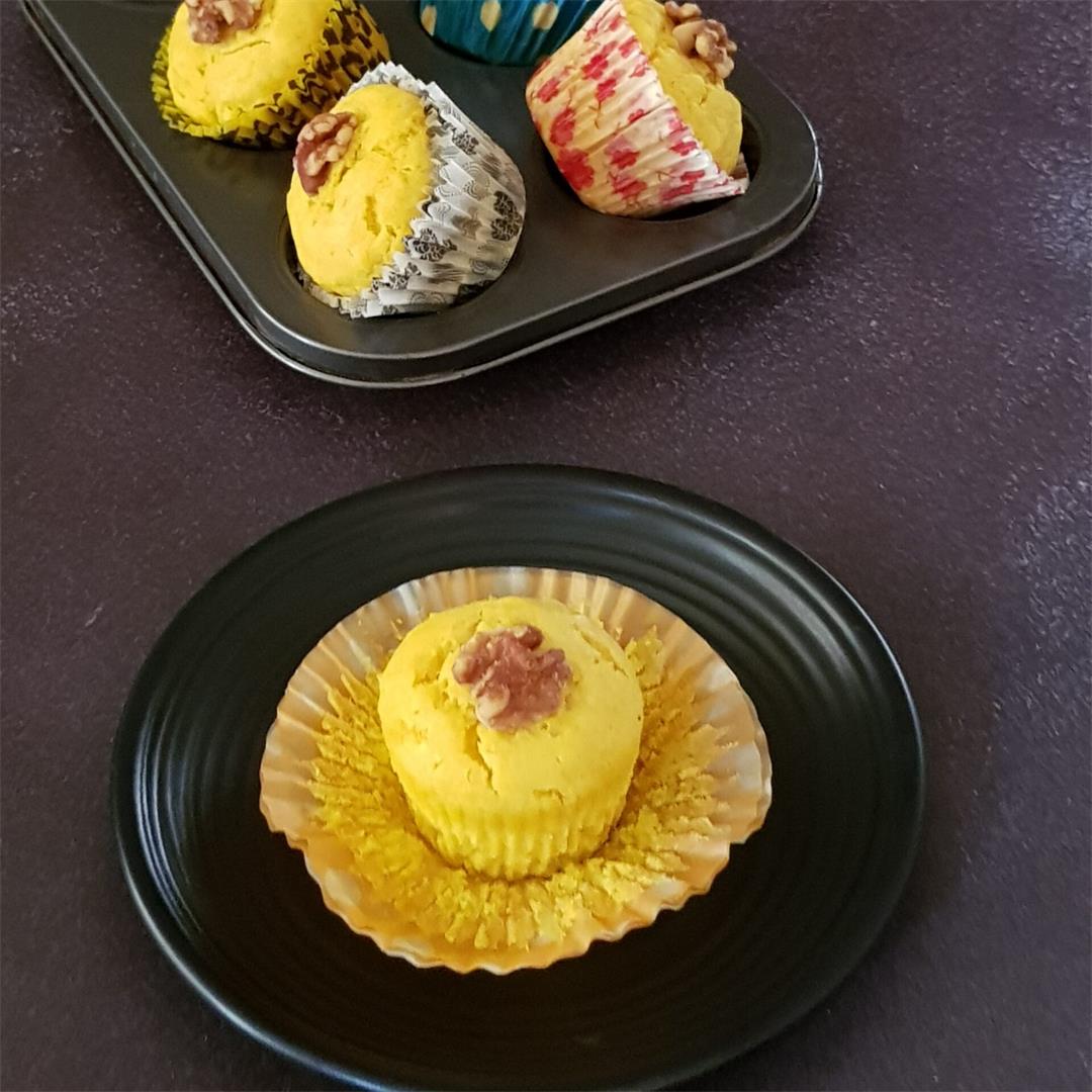 The Best Easy Eggless Mango Coconut Muffins