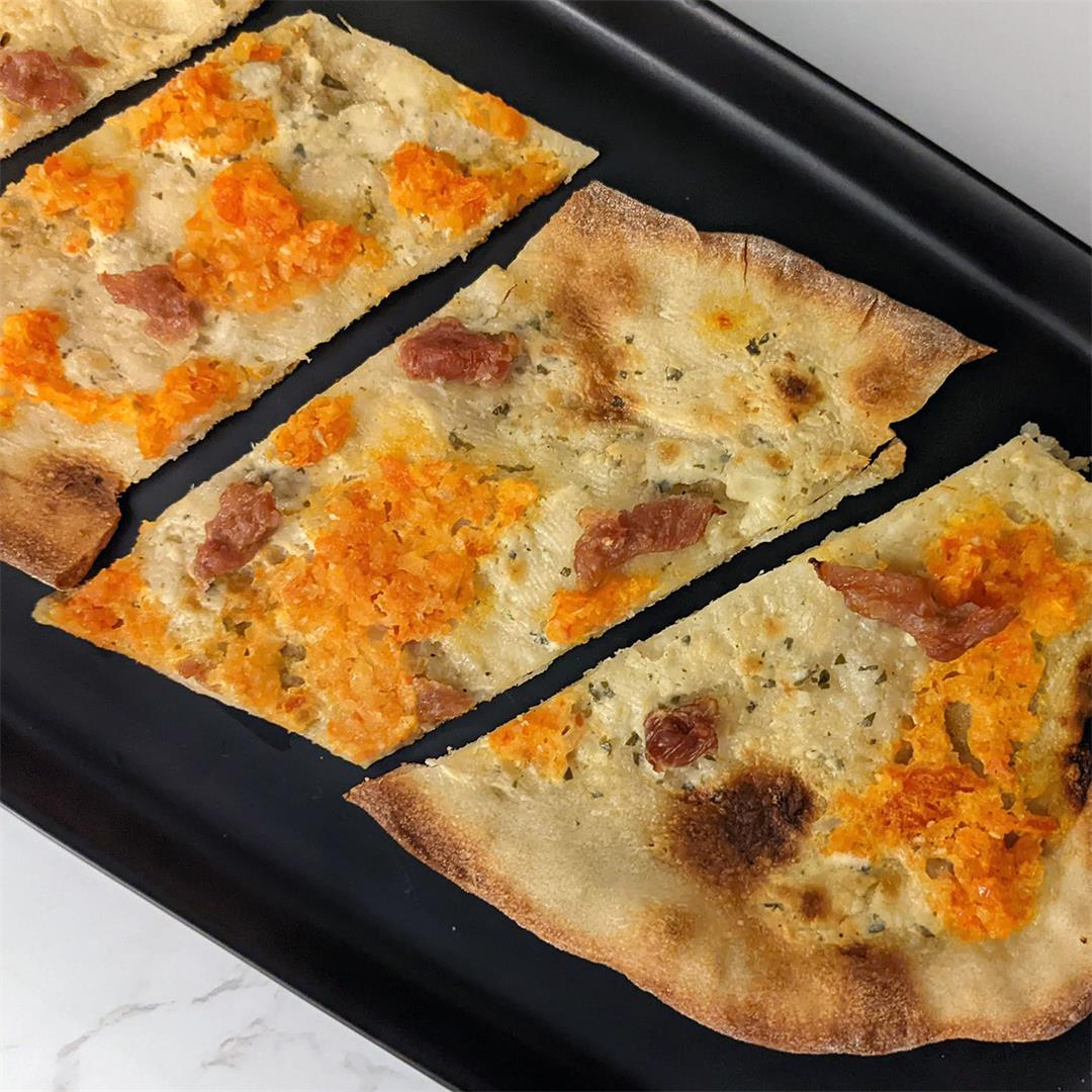 Pizza of the Month: Alouette Prosciutto Flatbread • The Candid