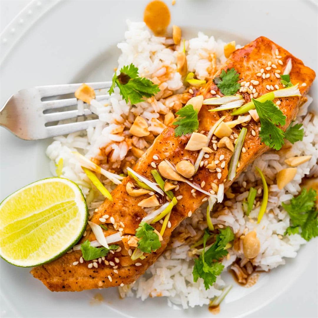 Easy Asian Glazed Salmon Recipe