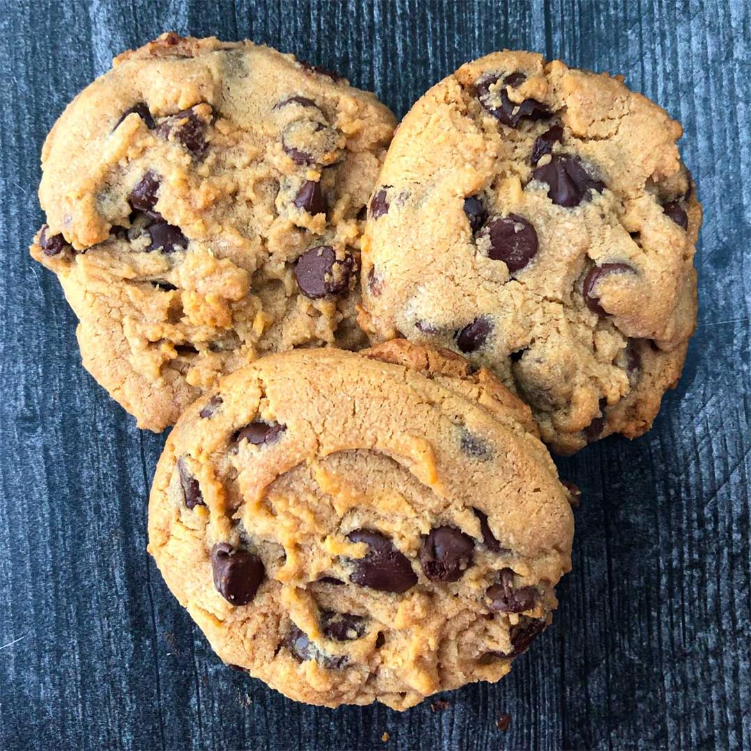 The Best Peanut Butter Chocolate Chip Cookies Recipe