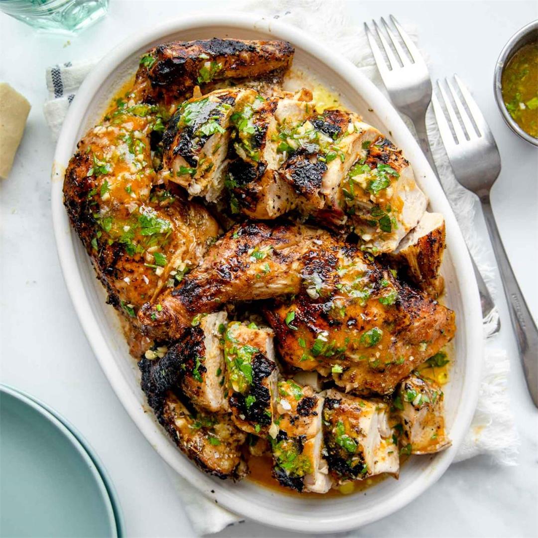 Grilled Whole Chicken