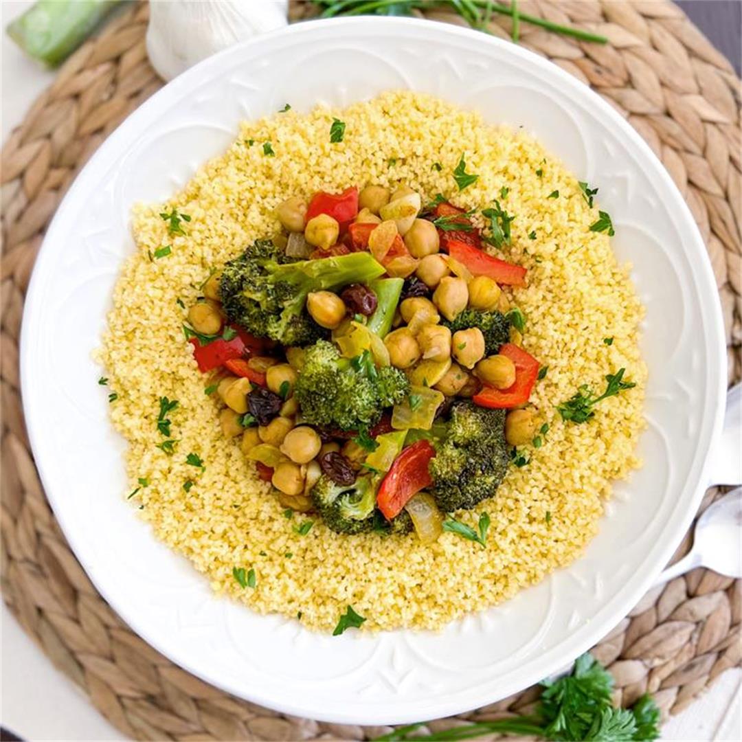 Andalusian Couscous with Vegetables
