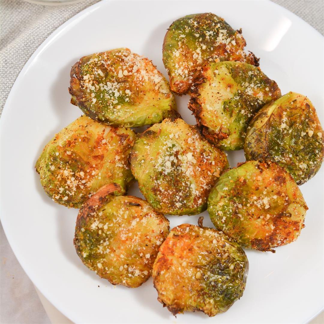 Air Fryer Keto Brussel Sprouts