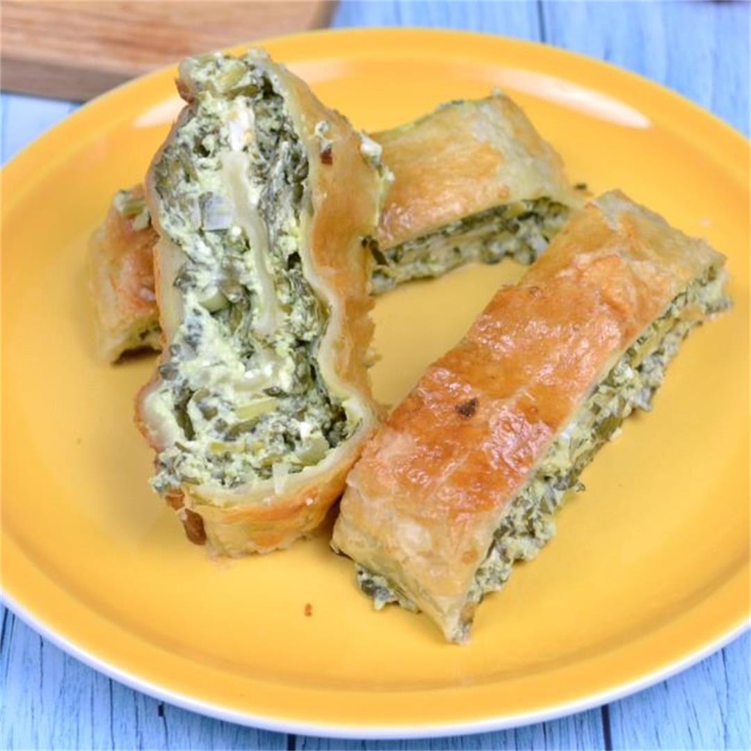 Best Spinach And Feta Rolls-6 Ingredient Delicious Recipe