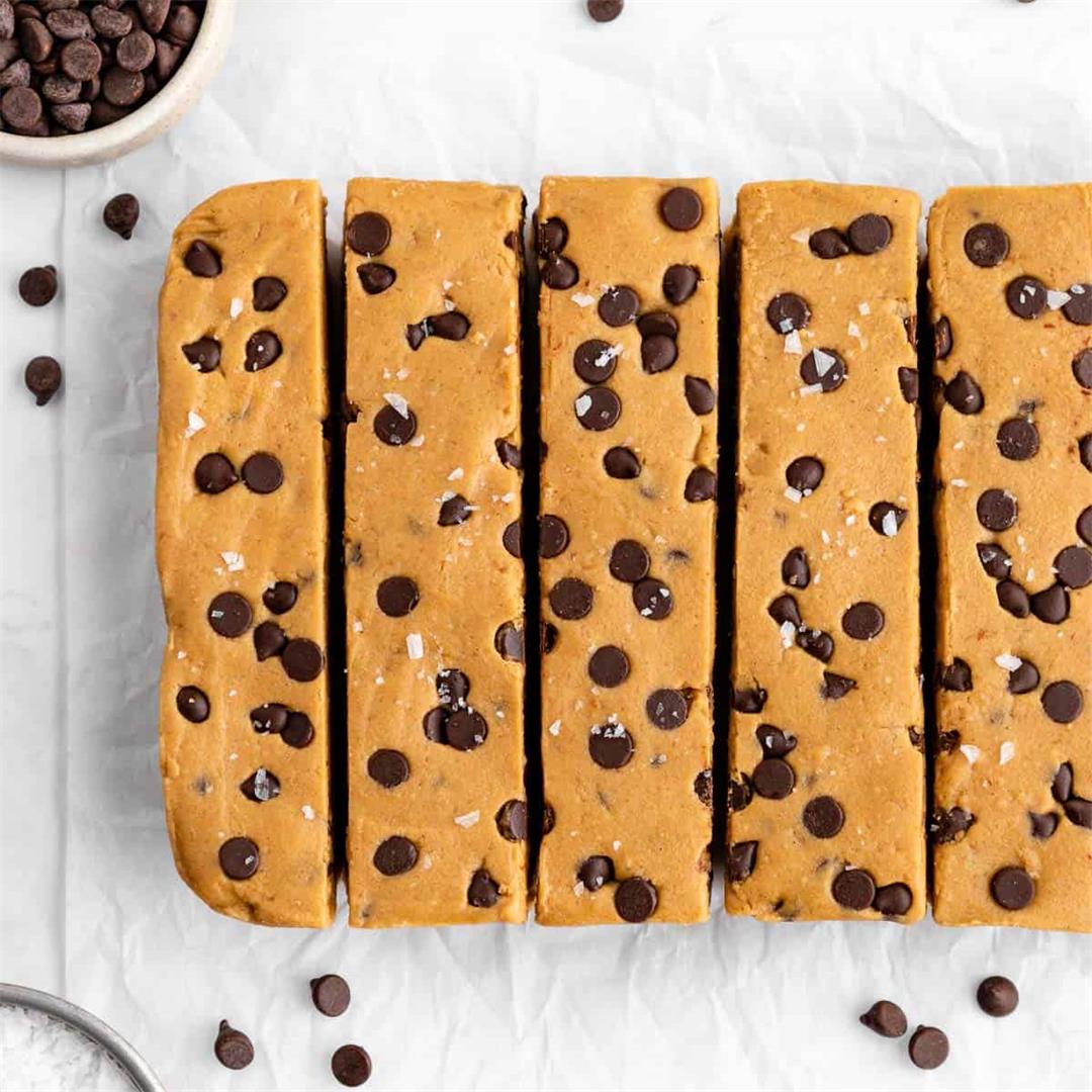 Cookie Dough Protein Bars (Vegan and Gluten-Free)