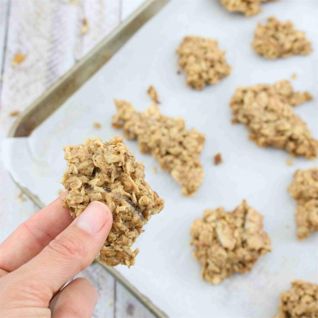 Maple Pecan Homemade Granola Clusters (dairy and gluten-free)