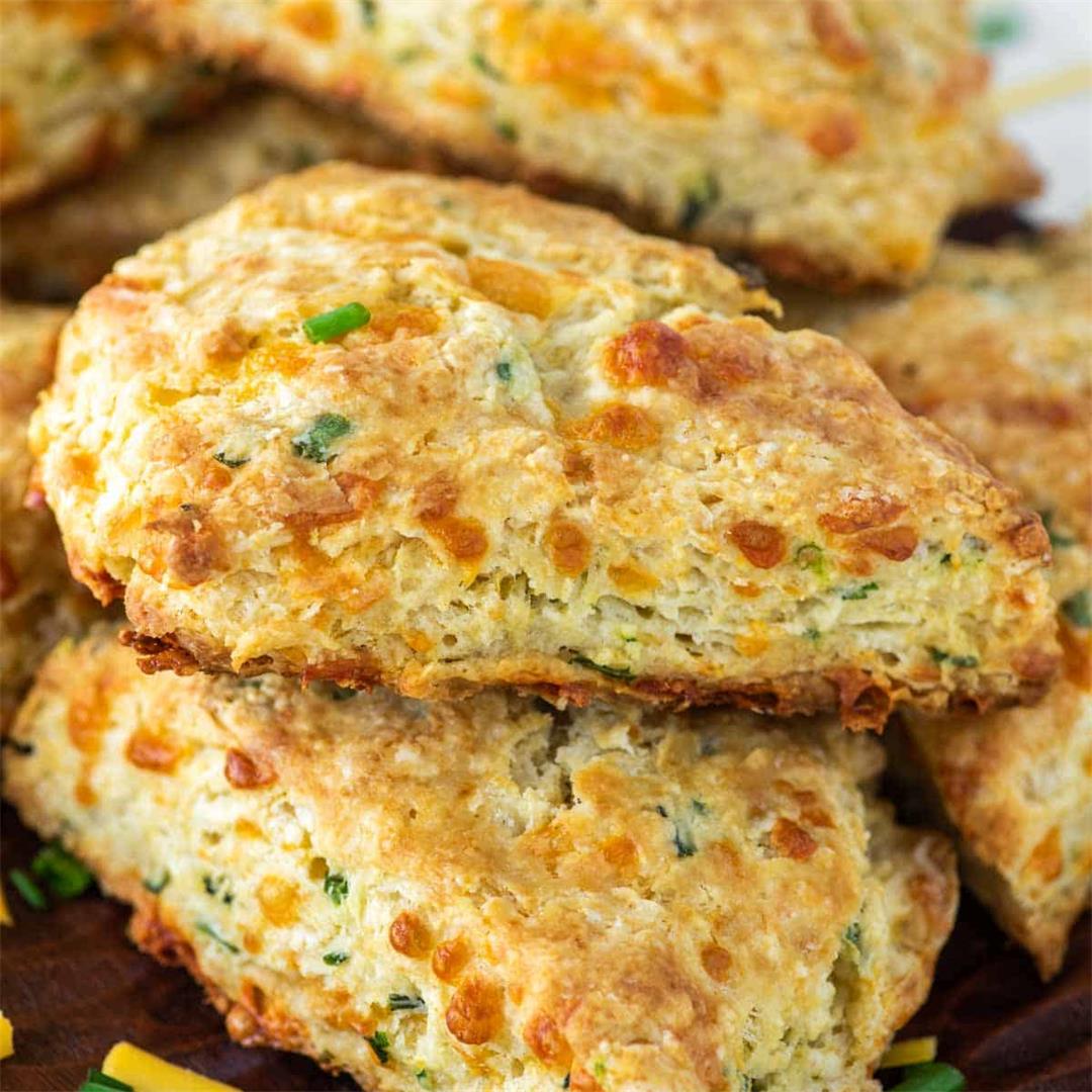 Cheese and Chive Scones