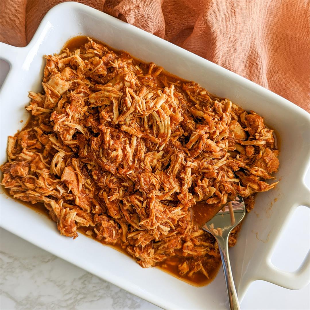 Slow Cooker Chicken Tinga • The Candid Cooks