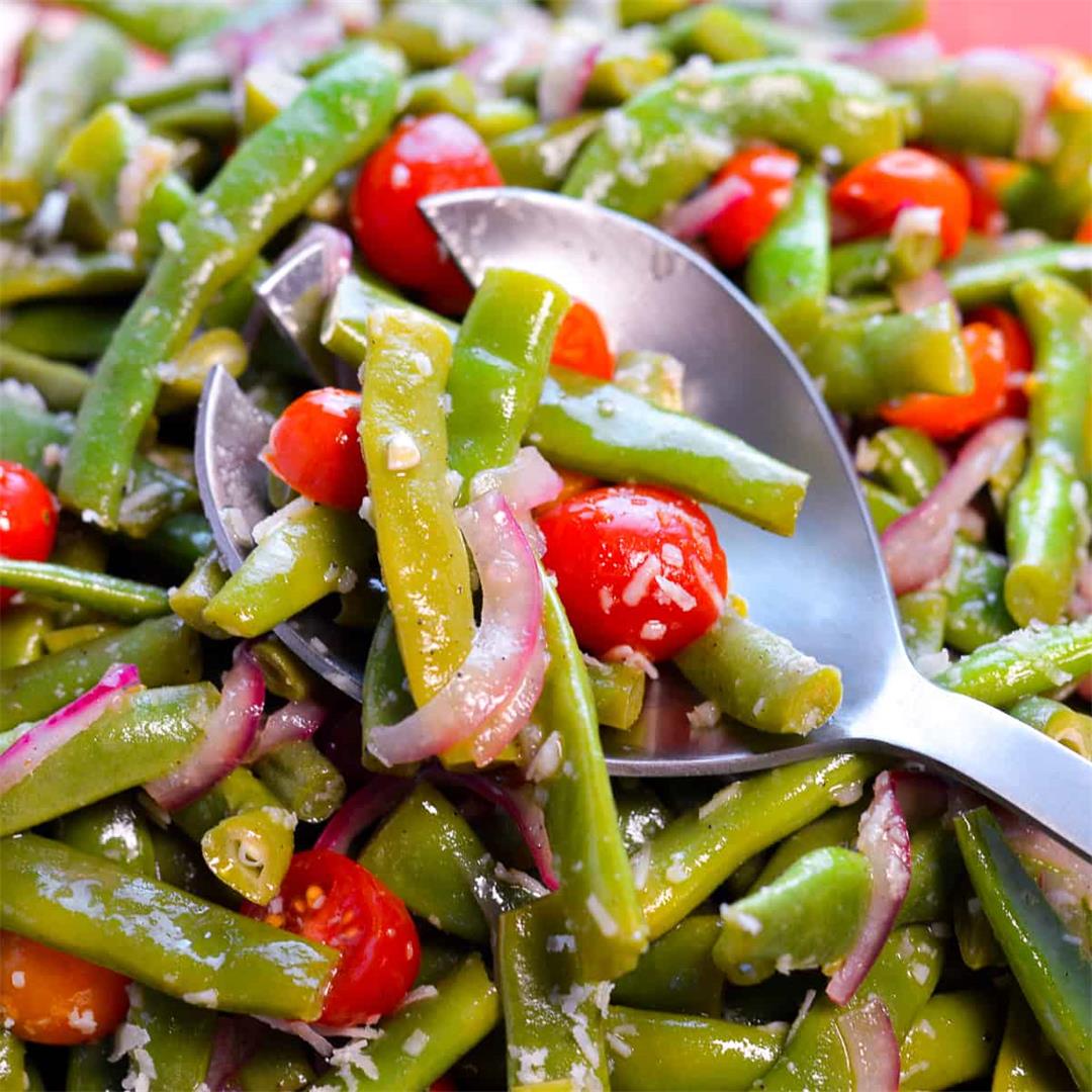 Garden Fresh Green Bean Salad (Marinated)